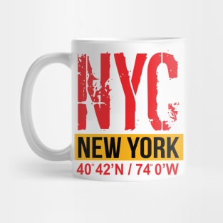 'New York City USA Flag NY' New York City Gift Mug